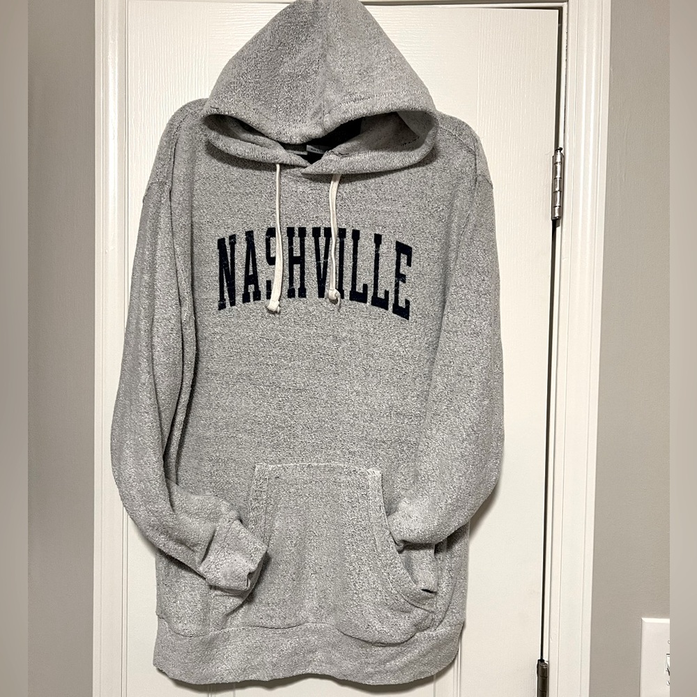 NASHVILLE terry hoodie sz L
